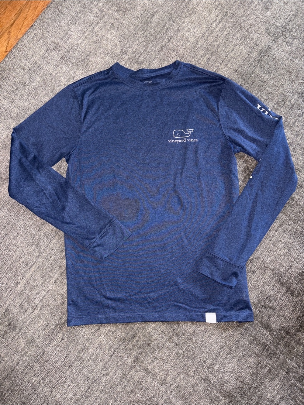Vineyard Vines Woman’s Long Sleeve Performance Tee - Navy Blue